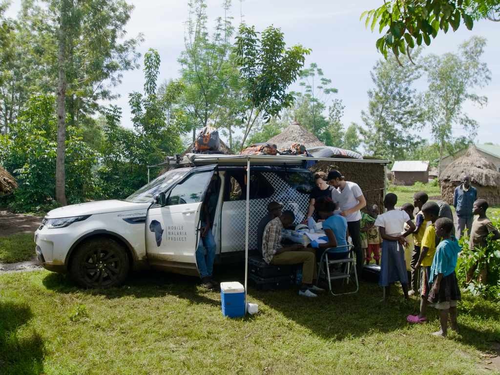 Land rover discovery malaria project